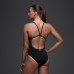 Жіночий купальник Funkita Ladies Single Strap One Piece Leather Skin (FS15L02665) розмір 8 чорний