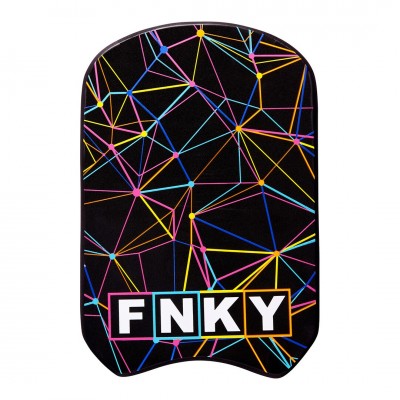 Дошка для плавання Funky Training Kickboard Star Sign (FYG002N7189700) 42см х 27см чорна