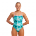 Жіночий купальник Funkita Ladies Strapped In One Piece Teal Wave (FKS034L71817) розмір 16 блакитний