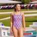 Жіночий купальник Funkita Ladies Tie Me Tight One Piece Pixi Pengi (FKS036L71933) розмір 16 рожевий