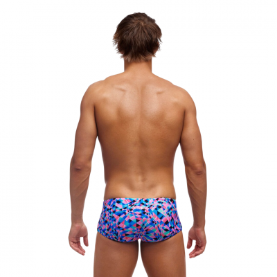 Чоловічі плавки Funky Trunks Men's Sidewinder Trunks Warp Tour (FTS015M72005) розмір 32 рожеві