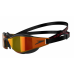 Окуляри для плавання змагальні Speedo Fastskin Hyper Elite Mirror (8-12818F977) чорні, золоті дзеркальні