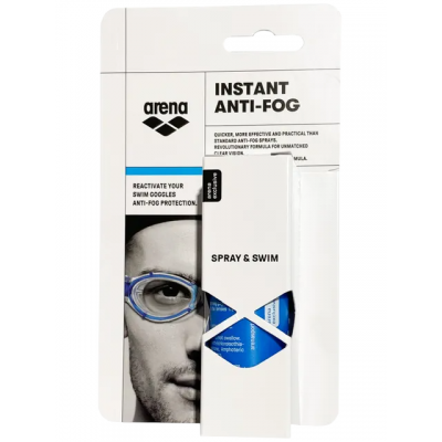 Спрей Arena Антифог от запотевания очков для плавания ANTIFOG SPRAY&SWIM (000398-100) 35 мл Спрей Arena Антифог от запотевания очков для плавания ANTIFOG SPRAY&SWIM (000398-100) 35 мл