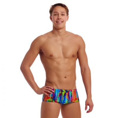 Чоловічі плавки Funky Trunks Men's Sidewinder Trunks The Glitch (FTS015M72079) розмір 30 сині