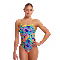 Жіночий купальник Funkita Ladies Twisted One Piece Leaving Today (FKS038L72084) розмір 8 блакитний