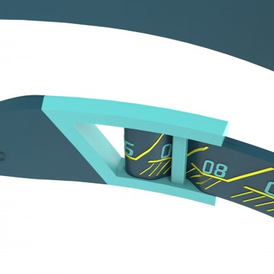 Очки для плавания соревновательные Speedo Fastskin Hyper Elite Mirror (8-1281817218) зелёные