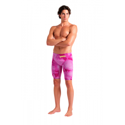 Чоловічі стартові шорти Arena Arena POWERSKIN CARBON GLIDE LE JAMMER (006314-150) рожеві розмір 65