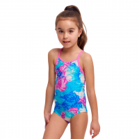 Дитячий купальник для плавання Funkita Toddler Girl's Printed One Piece Cloud Street (FKS022G7207806) на 6 років синій