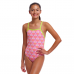 Дитячій купальник Funkita Girl's Strapped In One Piece Duck Duck Goose (FKS034G72175) розмір 10 рожевий
