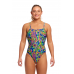 Жіночий купальник Funkita Ladies Single Strap One Piece Spin The Bottle (FS15L71628) розмір 8 зелений