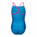 Дитячий купальник Arena SWIMSUIT LIGHT DROP SOLID (005919-860) розмір 6-7 років синій