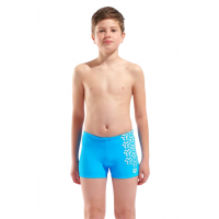 Детские спортивные плавки для плавания Arena KIKKO V SWIM SHORT GRAPHIC (006720-801) размер 8-9 лет голубые