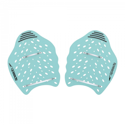 Лопатки для плавання Speedo Power Plus Paddle Turquoise (8-775301916243) блакитні, розмір XL