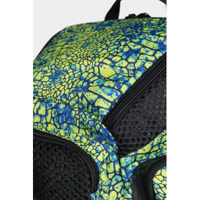 Рюкзак для плавания Arena ONE GO BACKPACK 45L AO (010232-913) 45L зеленый змеиная кожа