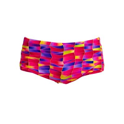 Дитячі плавки Funky Trunks Boy's Sidewinder Trunks Wriggle Walls (FTS015B72223) розмір 26 рожеві