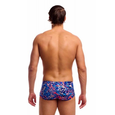 Чоловічі плавки Funky Trunks Men's Classic Trunks Mad Cat (FTS001M72236) розмір 32 (S) сині