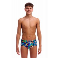 Детские плавки Funky Trunks Boy's Sidewinder Trunks Birdie Wordie (FTS015B72248) размер 26 (10-11 лет) с туканами