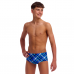 Дитячі плавки Funky Trunks Boy's Sidewinder Trunks Under Over (FTS015B72250) розмір 28 (12-13 років) сині