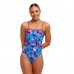 Жіночий купальник Funkita Ladies Single Strap One Piece Messy Messy Messy (FKS030L72252) розмір 6 синій