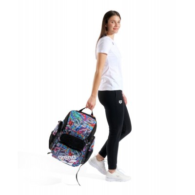 Рюкзак для плавання Arena ONE GO BACKPACK 45L (010232-907) 45 літрів з ігуанами Рюкзак для плавання Arena ONE GO BACKPACK 45L (010232-907) 45 літрів з ігуанами