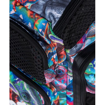 Рюкзак для плавання Arena ONE GO BACKPACK 45L (010232-907) 45 літрів з ігуанами Рюкзак для плавання Arena ONE GO BACKPACK 45L (010232-907) 45 літрів з ігуанами