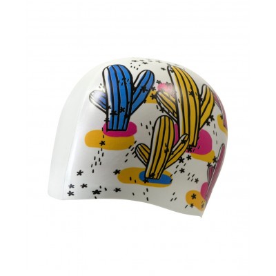 Шапочка для плавання Arena HD CAP (005572-248) з кактусами