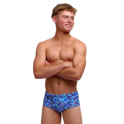 Детские плавки Funky Trunks Boy's Sidewinder Trunks Blue Bits (FTS015B72291) размер 24 (8-9 лет) синий Детские плавки Funky Trunks Boy's Sidewinder Trunks Blue Bits (FTS015B72291) размер 24 (8-9 лет) синий