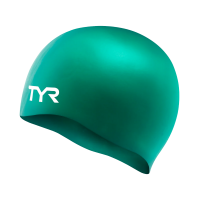 Шапочка для плавання TYR Adult Silicone Wrinkle-Free Swim Cap (LCS-310) зелена