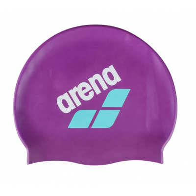 Шапочка для плавання Arena BIG LOGO CAP (009276-209) фіолетова Шапочка для плавання Arena BIG LOGO CAP (009276-209) фіолетова