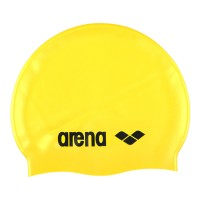 Шапочка для плавания Arena Classic Silicone (91662-035) желтая