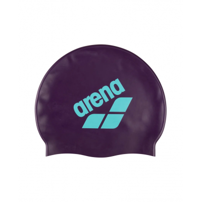 Шапочка для плавання Arena BIG LOGO CAP (009276-211) фіолетова Шапочка для плавання Arena BIG LOGO CAP (009276-211) фіолетова