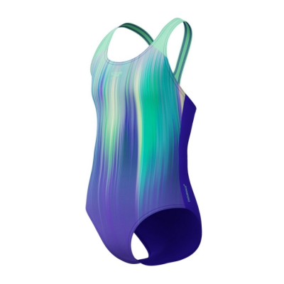 Дитячій купальник Speedo Girl's Digital Placement Splashback Swimsuit (8-00262515333) кольоровий, розмір 7-8 років
