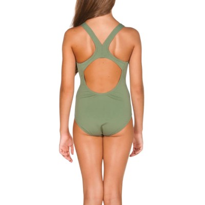 Дитячий купальник Arena G Solid Swim Pro Jr (2A263-656) 6-7 років хакі