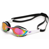 Окуляри для плавання Arena COBRA EDGE SWIPE MR (006870-150) білі з рожевими лінзами Окуляри для плавання Arena COBRA EDGE SWIPE MR (006870-150) білі з рожевими лінзами