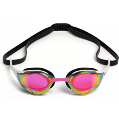 Окуляри для плавання Arena COBRA EDGE SWIPE MR (006870-150) білі з рожевими лінзами Окуляри для плавання Arena COBRA EDGE SWIPE MR (006870-150) білі з рожевими лінзами