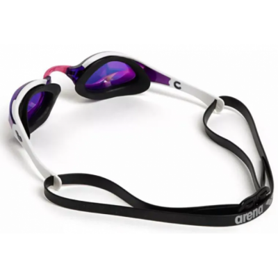 Окуляри для плавання Arena COBRA EDGE SWIPE MR (006870-150) білі з рожевими лінзами Окуляри для плавання Arena COBRA EDGE SWIPE MR (006870-150) білі з рожевими лінзами