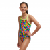 Дитячій купальник Funkita Girl's Diamond Back One Piece Bright Birds (FKS033G71879) розмір 12 салатовий