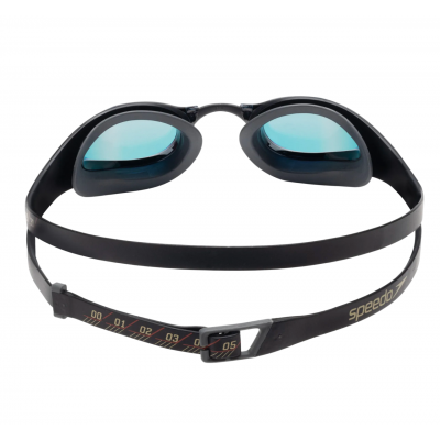 Окуляри для плавання змагальні Speedo FASTSKIN PURE FOCUS GOG mirror AU (8-11778A260) сірі, дзеркальні