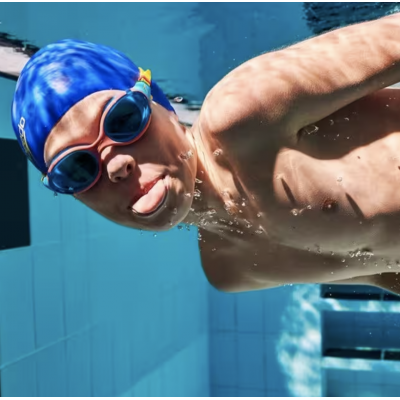 Дитячі окуляри для плавання Speedo BIOFUSE 2.0 JU (8-00336315948) 6-14 років, жовто-блакитний