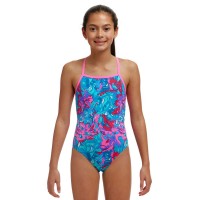 Дитячій купальник Funkita Girl's Strapped In One Piece Manga Mad (FKS034G71812) розмір 8 рожевий