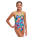 Дитячій купальник Funkita Girl's Single Strap One Piece Leaving Today (FKS030G72084) розмір 12 синій