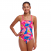 Дитячій купальник Funkita Girl's Tie Me Tight One Piece Just Jungle (FKS036G72081) розмір 12 рожевий