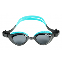 Дитячі окуляри для плавання Arena Arena Air Junior (005381-101) блакитні чорні 6-12 років