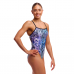 Жіночий купальник Funkita Ladies Single Strap One Piece Fly Dye (FKS030L72159) розмір 8 рожевий