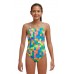 Дитячий спортивний купальник Funkita Girl's Blocked Dotty Tie Me Tight One Piece (FKS036G71801) розмір 14 Жовтий