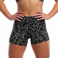 Жіночі шорти Funkita Ladies Gym Short Texta Mess (FS62L71644) розмір 14 чорний