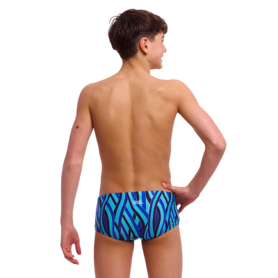 Дитячі плавки Funky Trunks Boy's Sidewinder Trunks Snork City (FTS015B72180) розмір 26 сині Дитячі плавки Funky Trunks Boy's Sidewinder Trunks Snork City (FTS015B72180) розмір 26 сині