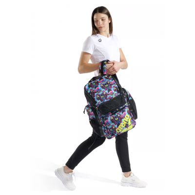 Рюкзак для плавання Arena ONE GO BACKPACK 45L AO (010232-905) Чорно бірюзовий з хаміліоном Рюкзак для плавання Arena ONE GO BACKPACK 45L AO (010232-905) Чорно бірюзовий з хаміліоном