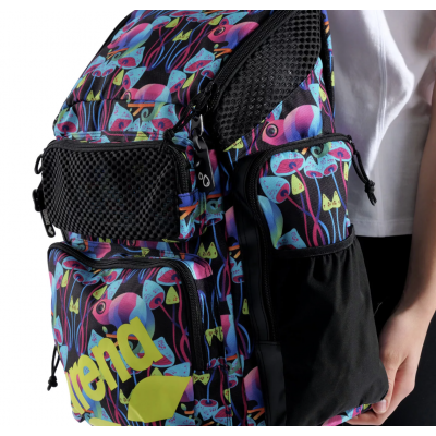 Рюкзак для плавання Arena ONE GO BACKPACK 45L AO (010232-905) Чорно бірюзовий з хаміліоном Рюкзак для плавання Arena ONE GO BACKPACK 45L AO (010232-905) Чорно бірюзовий з хаміліоном