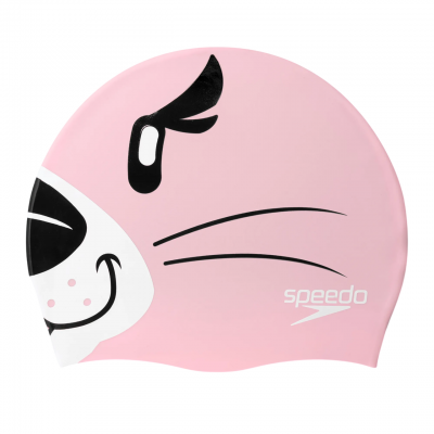Дитяча шапочка для плавання Speedo PRINTED CHARACTER CAP IU (8-00232614670) рожевий